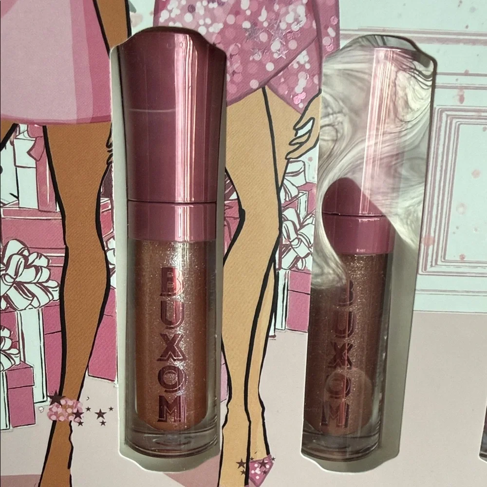 Buxom Babe Celebration Lip Gloss Set - Pink Shades